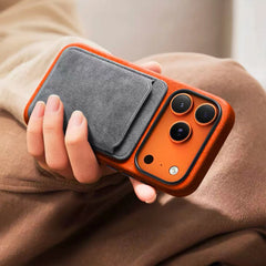 Alcantara Leather Magnetic Case for iPhone
