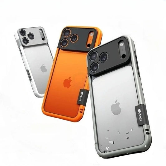 Silicone Frame Heat Dissipation Case For iPhone | Anti-Drop Bumper Phone Back Cover