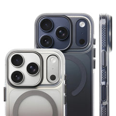 MagSafe Matte Semi Transparent Gradient Color Phone Case for iPhone