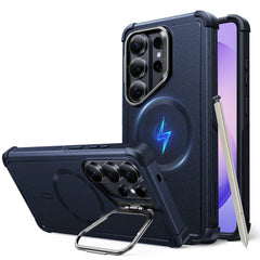 Transparent MagSafe Kickstand Case for Samsung S26 Ultra |  Military-Grade Protection Phone Cover