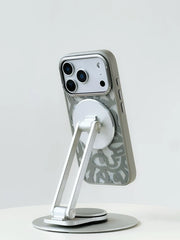 Frosted Graffiti MagSafe Case For iPhone