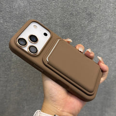 Liquid Silicone Magsafe Wallet Case For iPhone