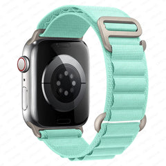 Rugged Nylon Alpine Loop Sport Band for Apple Watch | Breathable G-Hook Strap Bracelet
