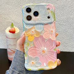 Oil Painting Floral Series Phone Case For iPhone