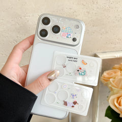 Cute Cartoon Animal Series Lens Cover for iPhone