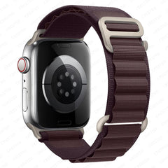 Rugged Nylon Alpine Loop Sport Band for Apple Watch | Breathable G-Hook Strap Bracelet