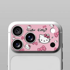 Cute Acrylic Lens Film with Tempered Glass Camera Lens Protectors for iPhone