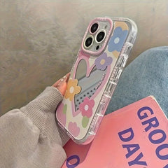 Cute Flower Mirror Phone Case For iPhone
