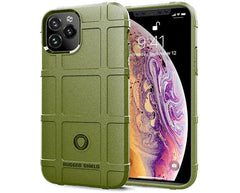 Shockproof Rugged Shield Matte Rubber Case for iPhone