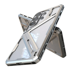 Metal Armor Frame Aluminum Alloy Back Cover for Samsung
