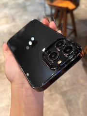 Ultra-Thin Transparent Hard Glass Case For iPhone