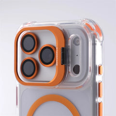 Clear MagSafe Case For iPhone | Folding Ring Kickstand | Corner Bumpers | Transparent Phone Cover