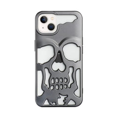 Cool Skull Ghostface Hollow Cooling Case for iPhone | Plating Finish Breathable Back Cover