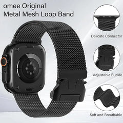 Milanese Loop Strap For Apple Watch Band Ultra