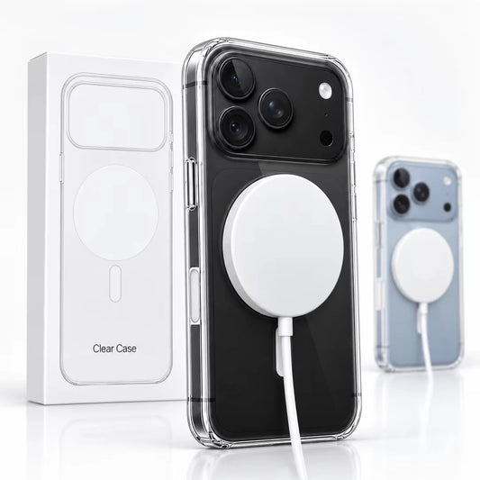 Original MagSafe Transparent Clear Case For iPhone 18 Pro & iPhone 18 Pro Max | iPhone 17 Pro & iPhone 17 Pro Max