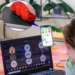 Heart-Shaped Silicone Suction Pad