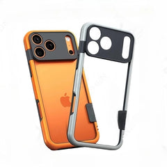Silicone Frame Heat Dissipation Case For iPhone | Anti-Drop Bumper Phone Back Cover