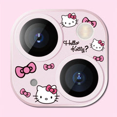 Anime Cartoon HD Glass Lens Protector for iPhone | Cute Anti-Scratch Film