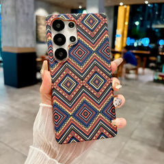 Slim Kevlar Carbon Fiber Magnetic Phone Case For Samsung
