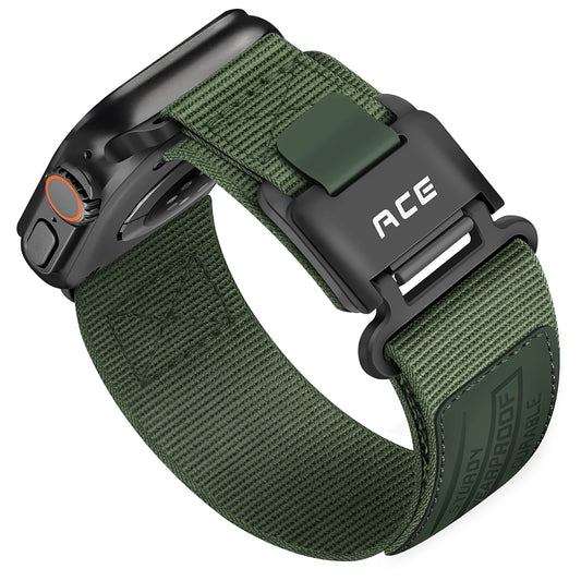 Rugged Magnetic Buckle Nylon Band for Apple Watch