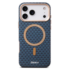 Geometric Textured MagSafe Case For iPhone | Metal Lens Phone Cover