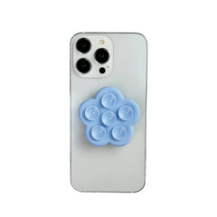 Flower Shaped Silicone Suction Cup Phone with Grip Tok Mount Holder