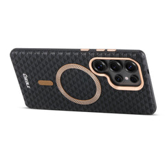 Faux Leather Magnetic Phone Case For Samsung Galaxy