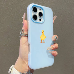 Yellow Duck Jelly Phone Case For iPhone