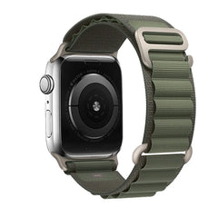 Rugged Nylon Alpine Loop Sport Band for Apple Watch | Breathable G-Hook Strap Bracelet
