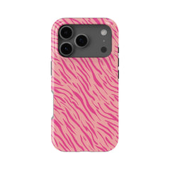 The Retro Swirl & Groove Series Phone Case for iPhone