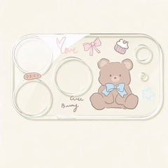 Cute Cartoon Animal Series Lens Cover for iPhone