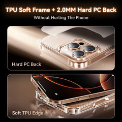 Frosted Transparent Case for iPhone