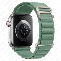 Rugged Nylon Alpine Loop Sport Band for Apple Watch | Breathable G-Hook Strap Bracelet