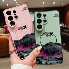 Never Stop Climbing Magnetic Phone Case for Samsung Galaxy