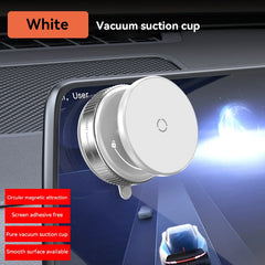 Strong Magnetic Car Phone Holder with Foldable MagSafe Design | 360° Adjustable Vacuum Mount