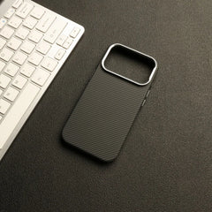 Carbon Fiber Pattern Magnetic Case For iPhone