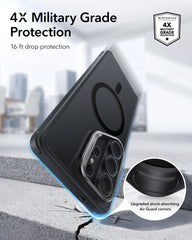 Transparent MagSafe Kickstand Case for Samsung S26 Ultra |  Military-Grade Protection Phone Cover
