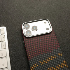Carbon Fiber Pattern Magnetic Case For iPhone