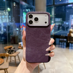 Leather Microfiber Phone Case for iPhone