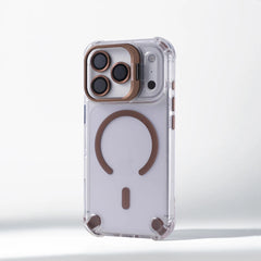 Clear MagSafe Case For iPhone | Folding Ring Kickstand | Corner Bumpers | Transparent Phone Cover