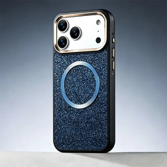 Sparkling Diamond Case For iPhone | MagSafe Alloy lens Phone Cover