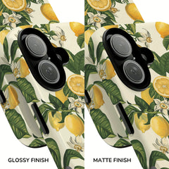 Lemon Blossom Phone Case For iPhone