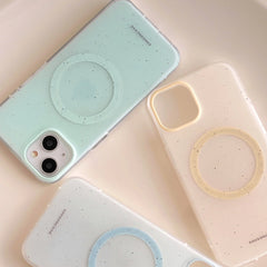 Matte Texture Magnetic Phone Case for iPhone