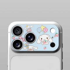 Cute Acrylic Lens Film with Tempered Glass Camera Lens Protectors for iPhone