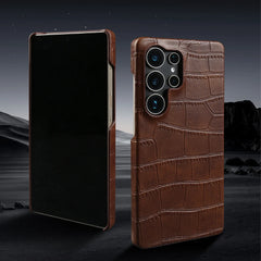 Crocodile Pattern Leather Phone Case for Samsung Galaxy