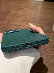Breathable Mesh Grid Woven Cooling Thin Case For iPhone | Soft Silicone Cover