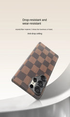 Kevlar Aramid Fiber Phone Case For Samsung Galaxy