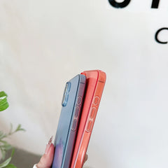 Colorful  Transparent Soft Case For iPhone