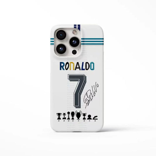 CR7 Ronaldo Jersey Phone Case for iPhone | Glossy Protection Hard PC Cover