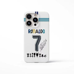 CR7 Ronaldo Jersey Phone Case for iPhone | Glossy Protection Hard PC Cover
